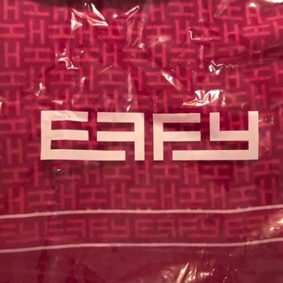 NWT Effy Monogram Scarf Fuchsia & Pink Long Head & Hair scarf - Picture 2 of 7